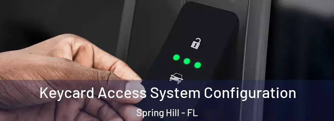 Keycard Access System Configuration Spring Hill - FL