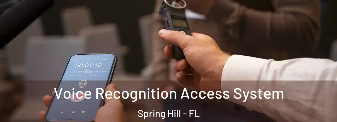 Voice Recognition Access System Spring Hill - FL